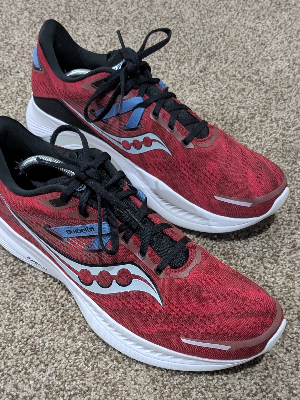 Saucony Men's Guide 16 Dahlia Black Running Shoes S20810-16 Size 12